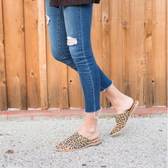 Treasure & Bond Rainey Leopard Print Mule Size 8 - Picture 3 of 13